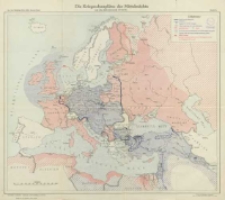 Die Operationen des Jahres 1915: die Ereignisse im Westen und auf dem Balkan vom Sommer bis zum Jahresschluss: mit vierunddreissig Karten und Skizzen Bd.9 Die Kriegsschaupl&auml;tze der Mittelm&auml;chte um die Jahreswende 1915/16 Karte 1