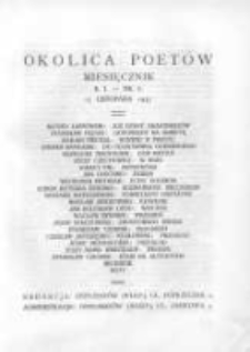 Okolica Poet&oacute;w 1935.11.15 R.1 Nr8