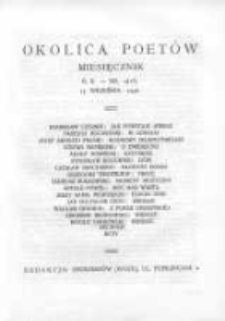 Okolica Poet&oacute;w 1936.09.15 R.2 Nr9(18)