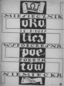 Okolica Poetów 1937.03.15 R.3 T.3 Z.6 Nr3(24)