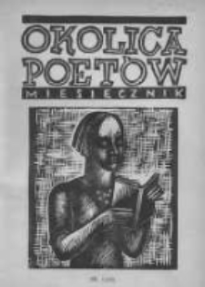 Okolica Poet&oacute;w 1937.05.15 R.3 T.3 Z.8 Nr5(26)