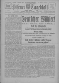 Posener Tageblatt 1928.01.15 Jg.67 Nr12