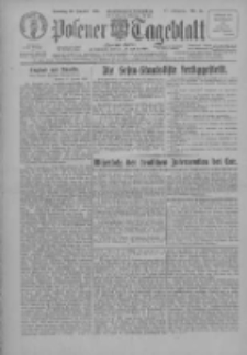 Posener Tageblatt 1928.01.22 Jg.67 Nr18