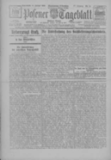 Posener Tageblatt 1928.01.14 Jg.67 Nr11