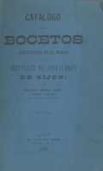 Cat&aacute;logo de los bocetos que existen en el museo Instituto de Jovellanos de Gijon