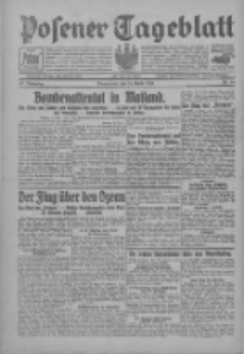 Posener Tageblatt 1928.04.14 Jg.67 Nr86