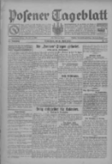 Posener Tageblatt 1928.04.28 Jg.67 Nr98