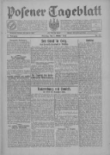 Posener Tageblatt 1928.10.07 Jg.67 Nr231