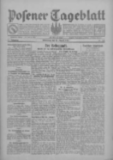 Posener Tageblatt 1928.08.28 Jg.67 Nr196