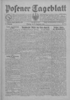 Posener Tageblatt 1928.09.18 Jg.67 Nr214
