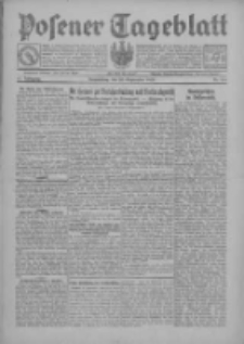 Posener Tageblatt 1928.09.20 Jg.67 Nr216