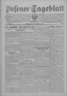 Posener Tageblatt 1928.09.25 Jg.67 Nr220