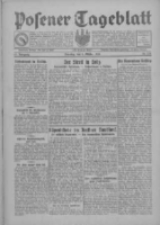 Posener Tageblatt 1928.10.09 Jg.67 Nr232