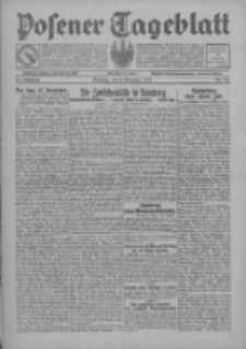 Posener Tageblatt 1928.11.04 Jg.67 Nr254