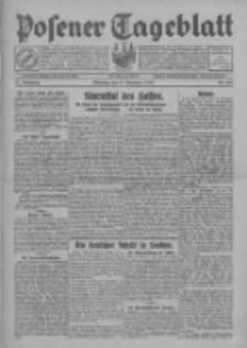 Posener Tageblatt 1928.11.11 Jg.67 Nr260
