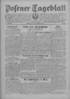 Posener Tageblatt 1928.11.20 Jg.67 Nr267