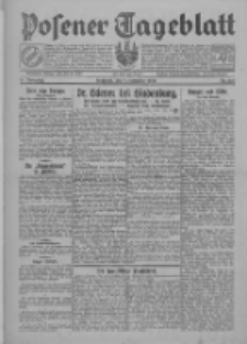 Posener Tageblatt 1928.11.07 Jg.67 Nr256