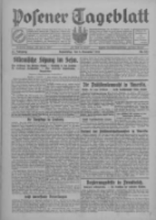 Posener Tageblatt 1928.11.08 Jg.67 Nr257