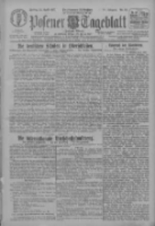 Posener Tageblatt 1927.04.22 Jg.66 Nr91