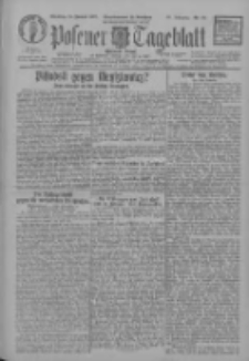 Posener Tageblatt 1927.01.25 Jg.66 Nr19