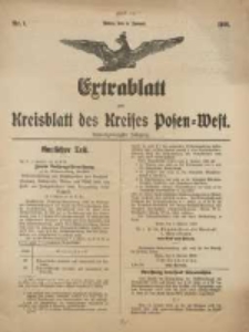 Kreisblatt des Kreises Posen-West 1916.01.04 Jg.28 Nr1