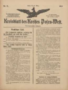 Kreisblatt des Kreises Posen-West 1916.03.16 Jg.28 Nr16