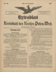 Kreisblatt des Kreises Posen-West 1917.09.29 Jg.29 Nr66