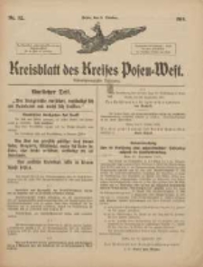 Kreisblatt des Kreises Posen-West 1916.10.06 Jg.28 Nr52