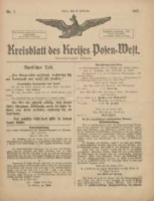 Kreisblatt des Kreises Posen-West 1917.02.08 Jg.29 Nr7