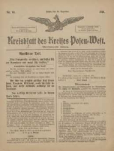 Kreisblatt des Kreises Posen-West 1916.12.14 Jg.28 Nr63
