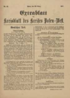 Extrablatt des Kreisblatt des Kreises Posen-West 1917.03.13 Jg.29 Nr13