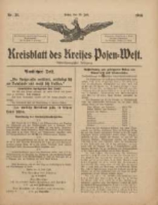 Kreisblatt des Kreises Posen-West 1916.07.20 Jg.28 Nr38