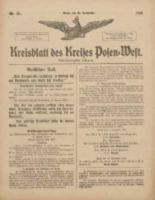 Kreisblatt des Kreises Posen-West 1916.09.28 Jg.28 Nr50