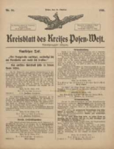 Kreisblatt des Kreises Posen-West 1916.10.19 Jg.28 Nr54