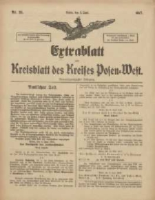 Extrablatt zum Kreisblatt des Kreises Posen-West 1917.06.09 Jg.29 Nr35