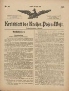 Kreisblatt des Kreises Posen-West 1917.07.26 Jg.29 Nr48
