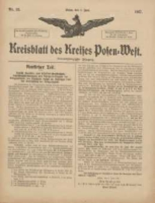 Kreisblatt des Kreises Posen-West 1917.06.02 Jg.29 Nr33