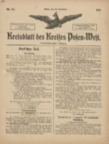 Kreisblatt des Kreises Posen-West 1917.11.28 Jg.29 Nr83