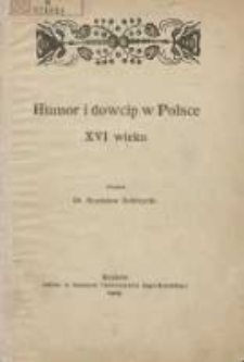 Humor i dowcip w Polsce XVI wieku