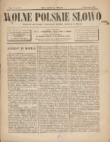 Wolne Polskie Słowo 1887.11.15 R.1 Nr5
