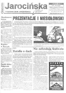 Gazeta Jarocińska 1997.10.03 Nr40(366)