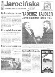 Gazeta Jarocińska 1997.11.14 Nr46(372)
