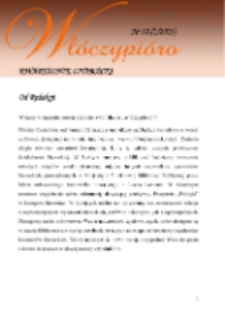 Wł&oacute;czypi&oacute;ro: kwartalnik literacki 2013 Nr32(1/2013)