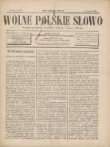 Wolne Polskie Słowo 1888.08.01 R.2 Nr22