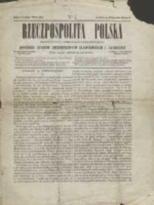 Rzeczpospolita Polska Federacyjna-Demokratyczno-Socyalna: wposr&oacute;d Stan&oacute;w Zjednoczonych Sławiańskich i Ludzkości: ciąg dalszy Demokraty Polskiego 1870.02.01 Nr7