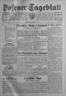 Posener Tageblatt 1931.04.22 Jg.70 Nr91