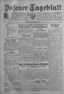 Posener Tageblatt 1931.04.23 Jg.70 Nr92