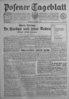 Posener Tageblatt 1931.01.23 Jg.70 Nr18