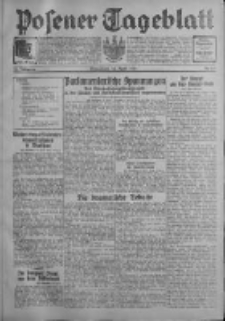Posener Tageblatt 1931.04.25 Jg.70 Nr94