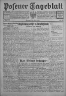 Posener Tageblatt 1931.06.13 Jg.70 Nr133